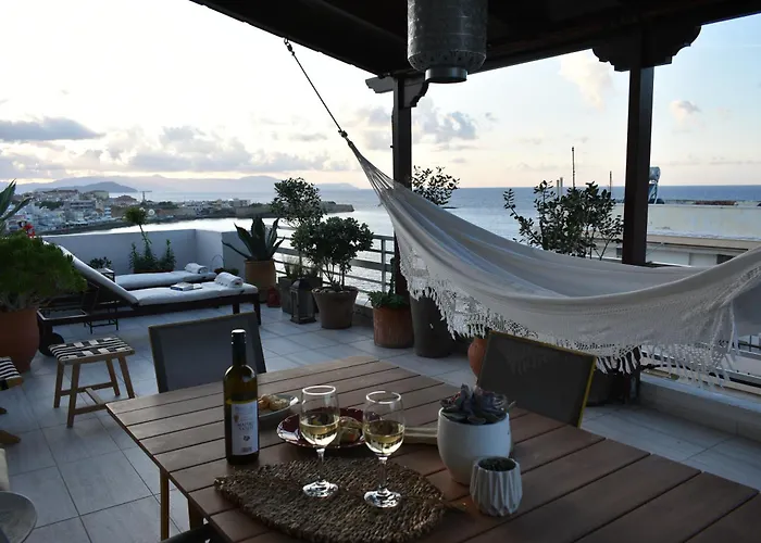 Diotima - Astonishing Seaview Апартаменты Ханья